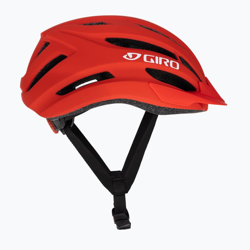 Kask rowerowy Giro Register II matte bright red/white 4
