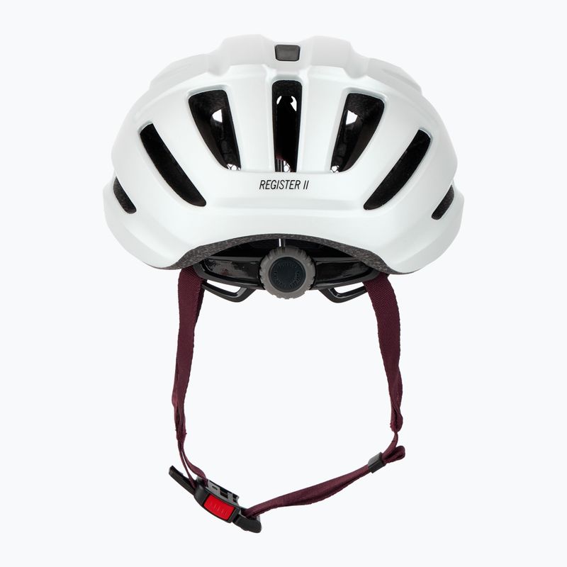 Kask rowerowy Giro Register II W matte white/dark cherry 3