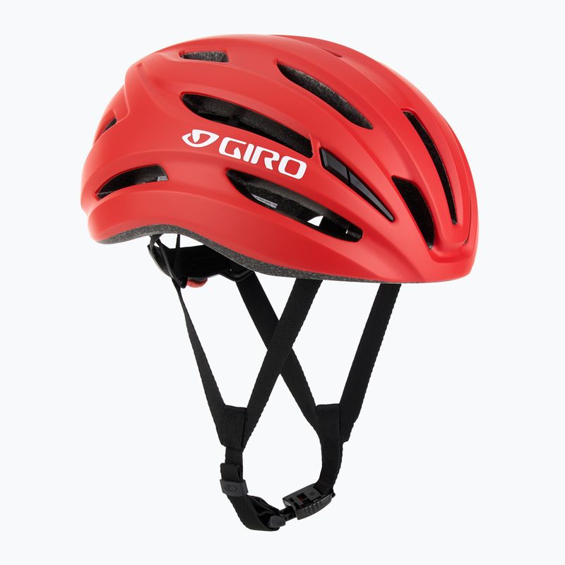 Kask rowerowy dziecięcy Giro Register II matte bright red/white 2