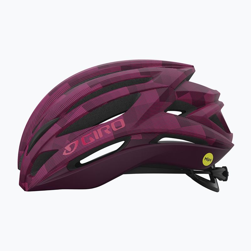Kask rowerowy Giro Syntax Integrated MIPS matte dark cherry towers 12