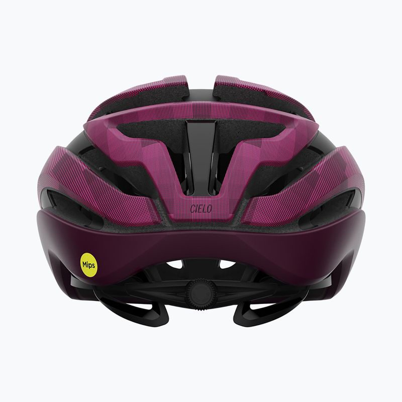 Kask rowerowy Giro Cielo MIPS matte dark cherry towers 3