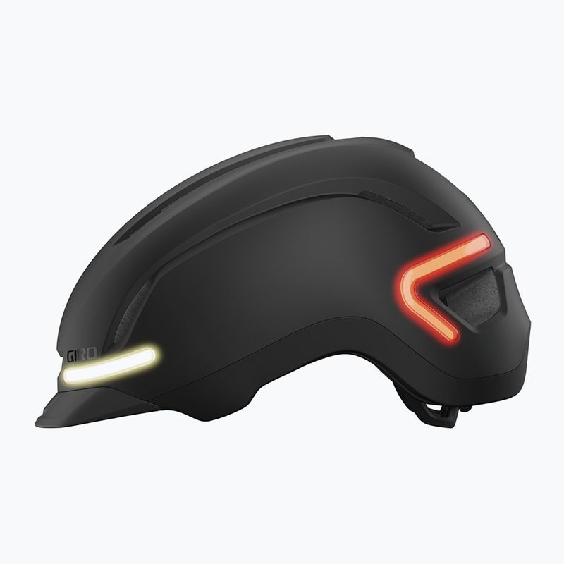 Kask rowerowy Giro Ethos Integrated MIPS LED matte black 11