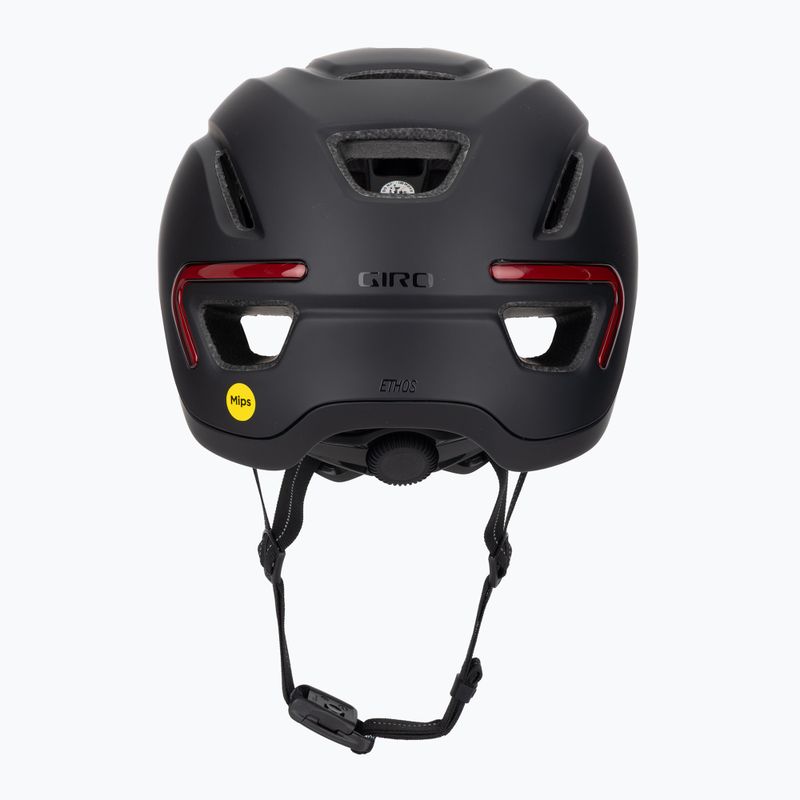 Kask rowerowy Giro Ethos Integrated MIPS LED matte black 4