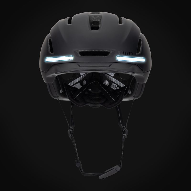 Kask rowerowy Giro Ethos Integrated MIPS LED matte black 9