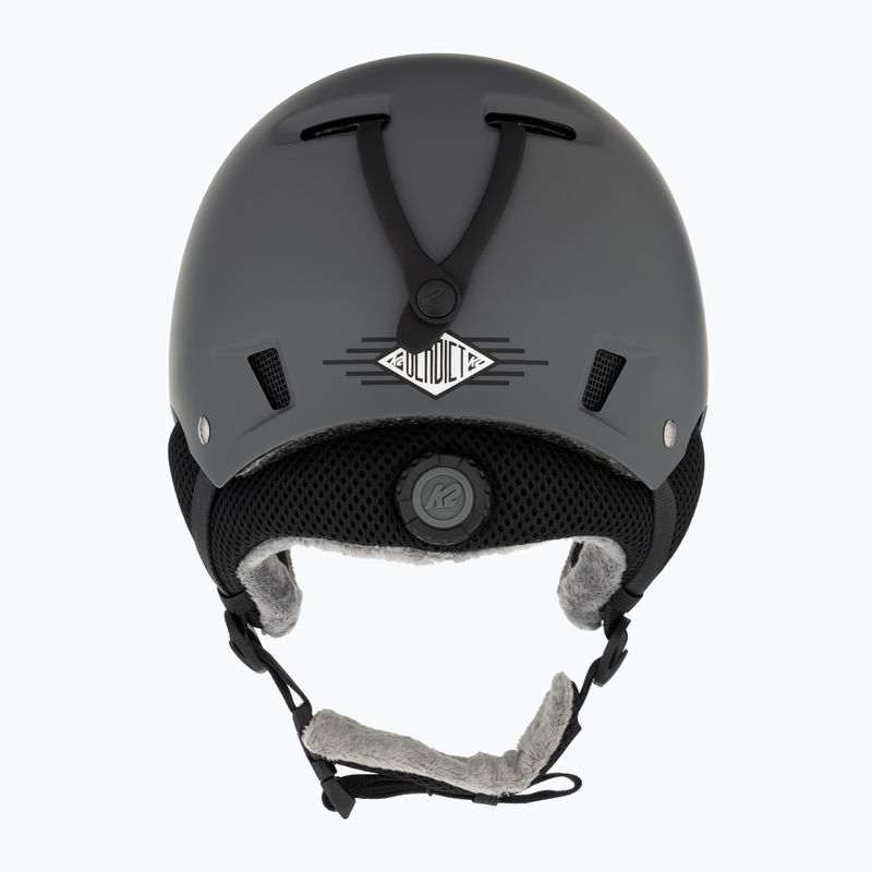 Kask narciarski K2 Verdict dark gray 3
