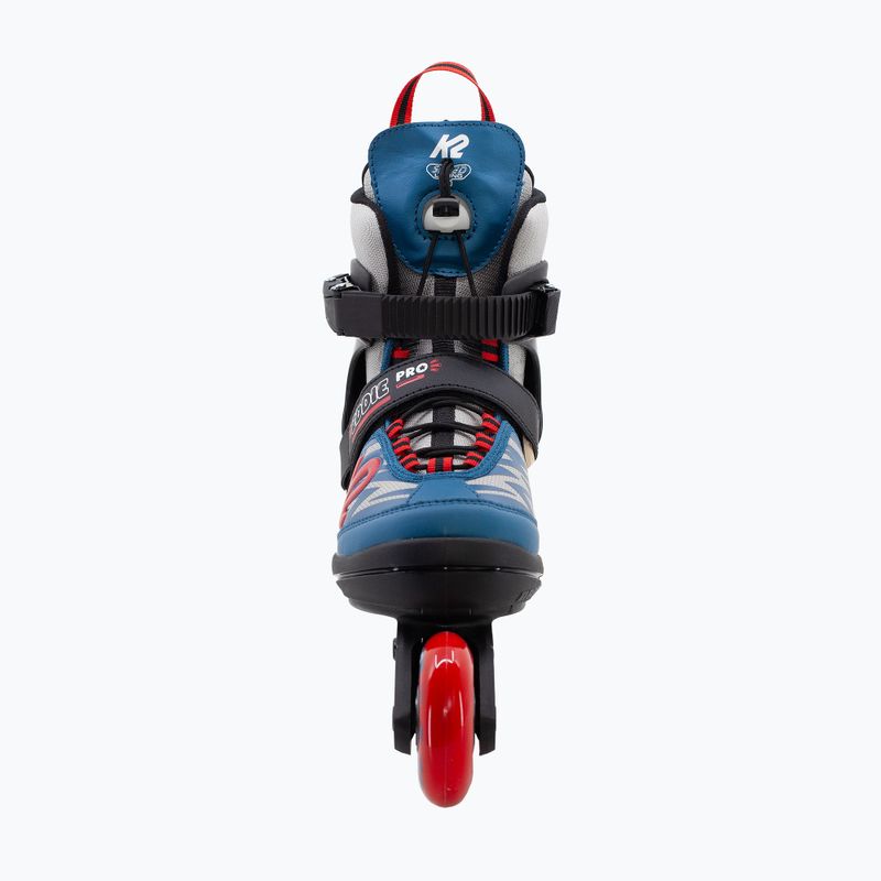 Rolki dziecięce K2 Eddie Pro gray/blue 2
