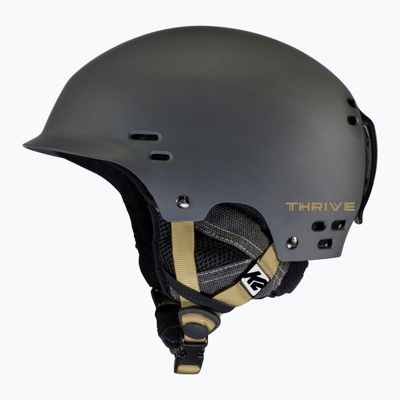 Kask narciarski K2 Thrive dark grey 9