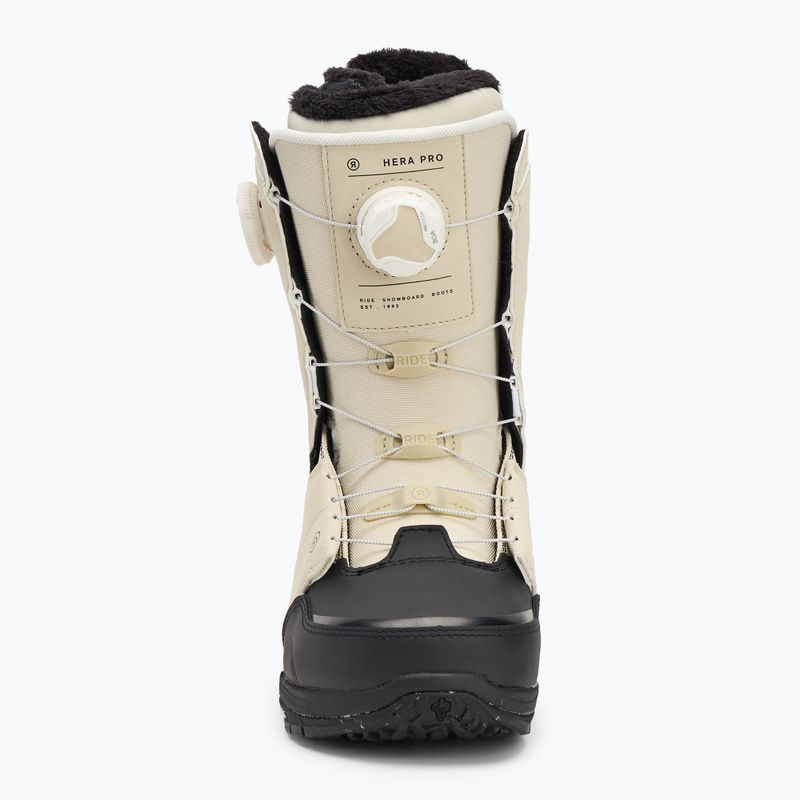Buty snowboardowe damskie RIDE Hera Pro W ecru 3