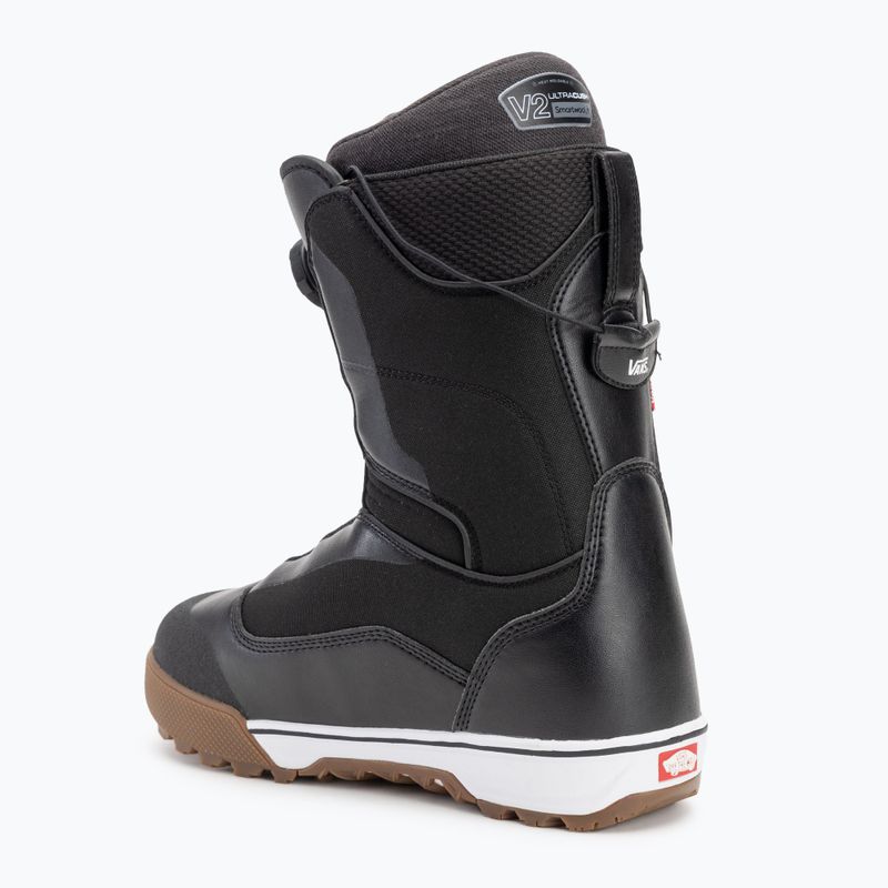 Buty snowboardowe męskie Vans Aura Pro black/white 3