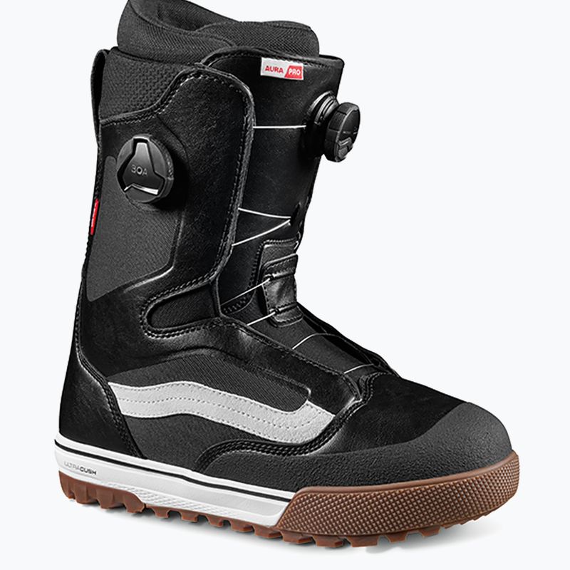 Buty snowboardowe męskie Vans Aura Pro black/white 12