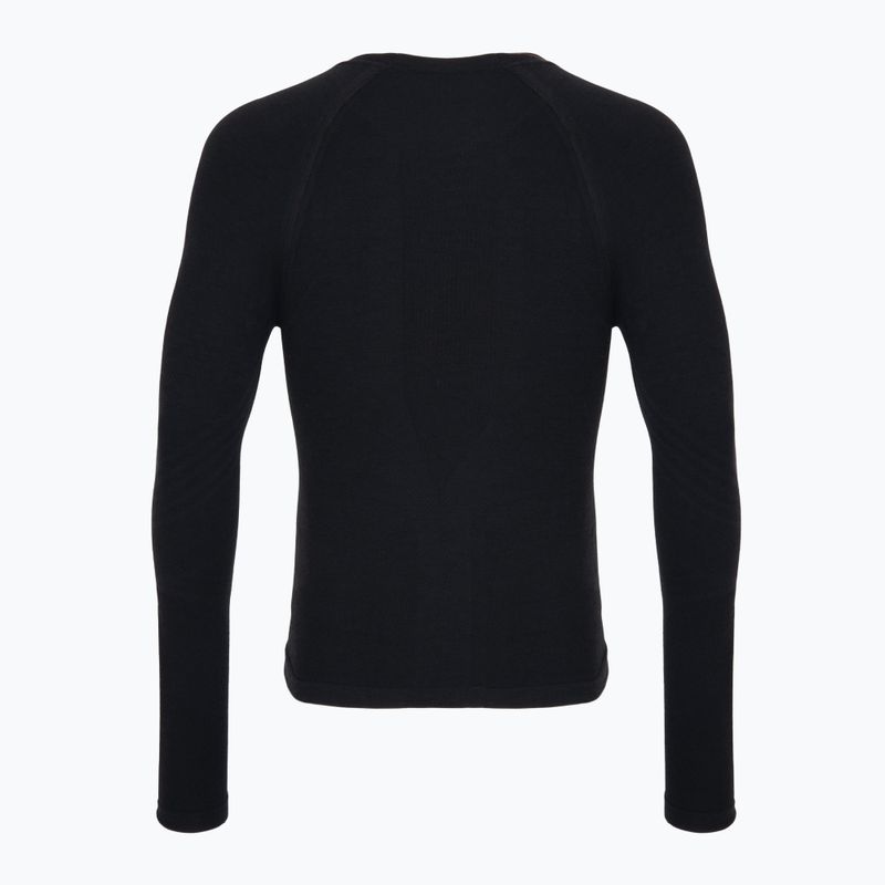 Bluza termoaktywna męska Smartwool Intraknit Active Base Layer black 2