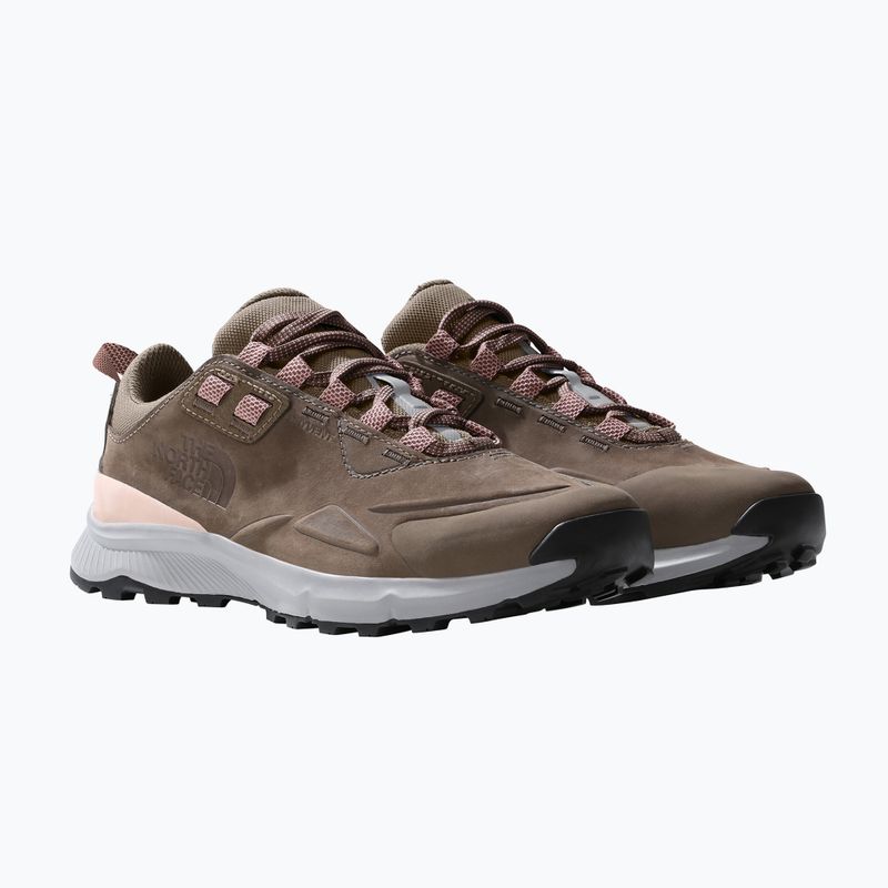 Buty turystyczne damskie The North Face Cragstone Leather WP bipartisan brown/meld grey 12
