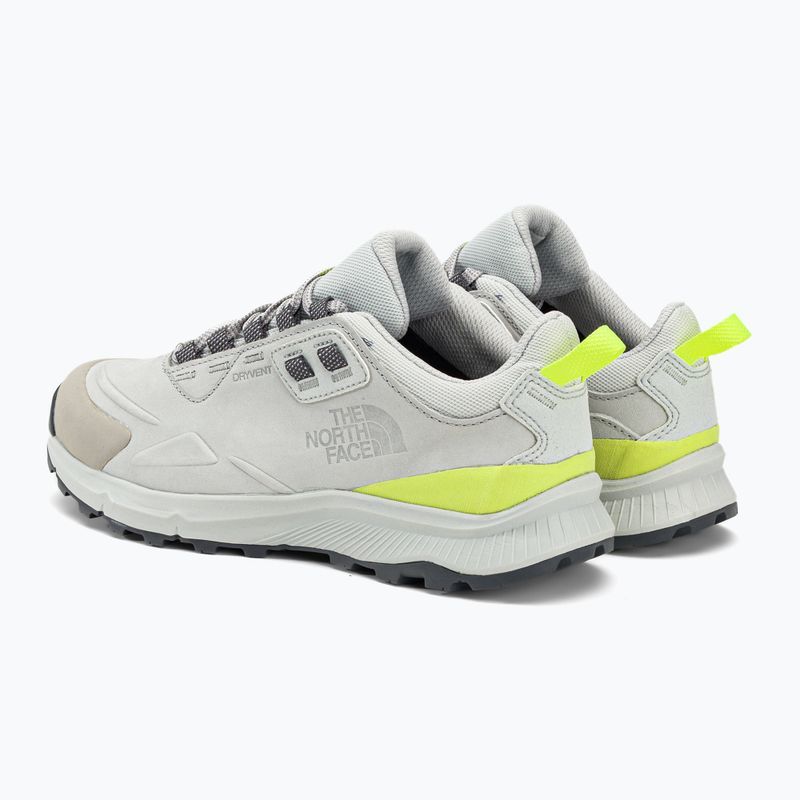 Buty turystyczne damskie The North Face Cragstone Leather WP tin grey/led yellow 3