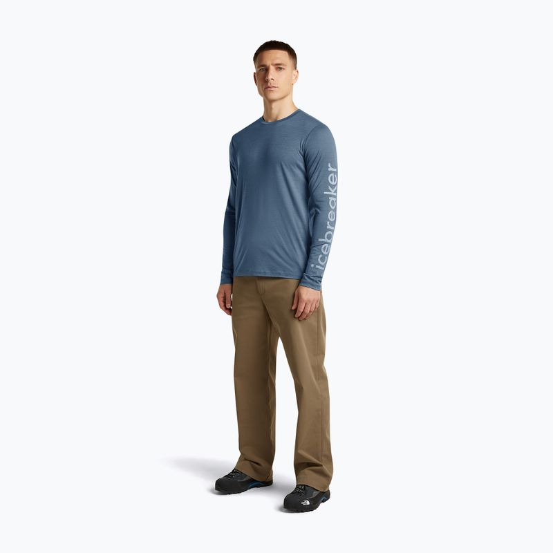 Bluza termoaktywna męska Icebreaker Merino 150 Tech Lite IB Vertical Dawn 4