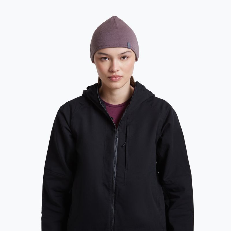 Czapka icebreaker Merino 200 Oasis Reversible Beanie berry/grey plum 10