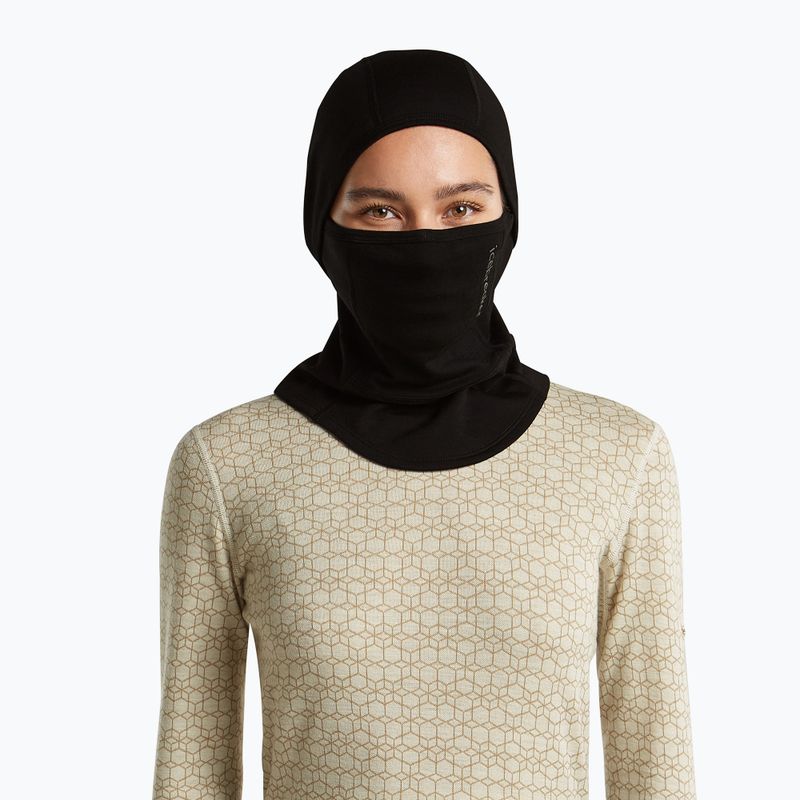 Kominiarka icebreaker Merino 360 RealFleece Elemental Balaclava black 7