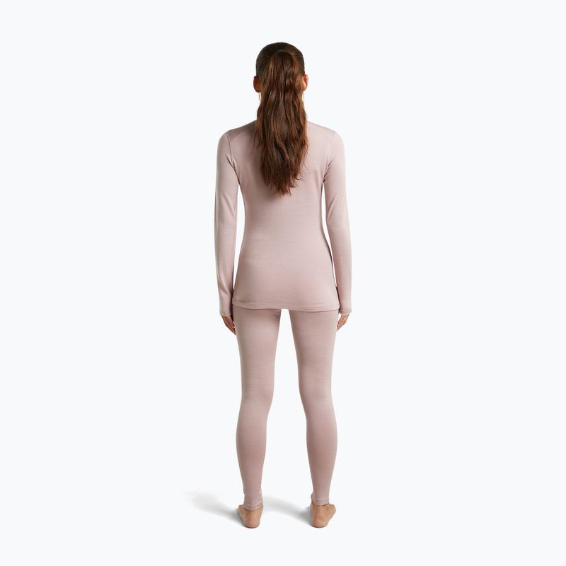 Bluza termoaktywna damska Icebreaker 260 Tech Crewe Pink Quartz 5