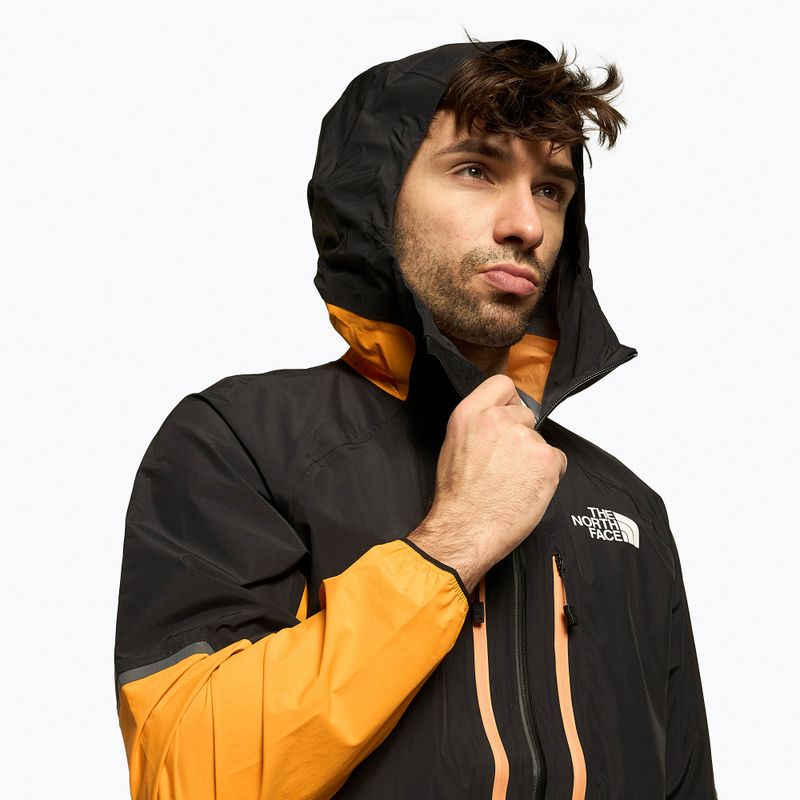 Kurtka skiturowa męska The North Face Dawn Turn 2.5 Cordura Shell black/cone orange 4