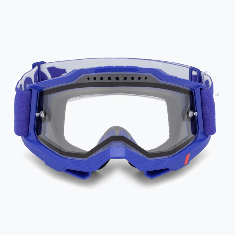 Gogle rowerowe 100% Accuri 2 Enduro MTB blue/clear 2