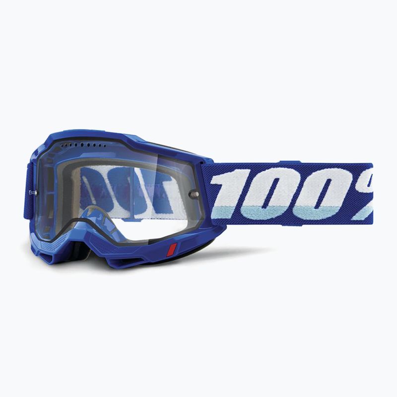 Gogle rowerowe 100% Accuri 2 Enduro MTB blue/clear 5
