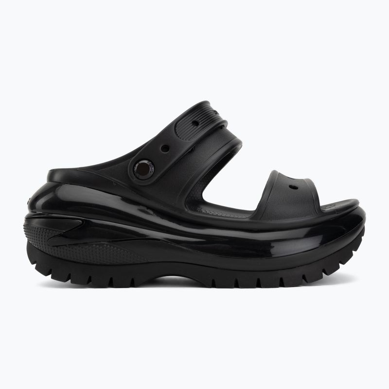 Sandały damskie Crocs Mega Crush black 3