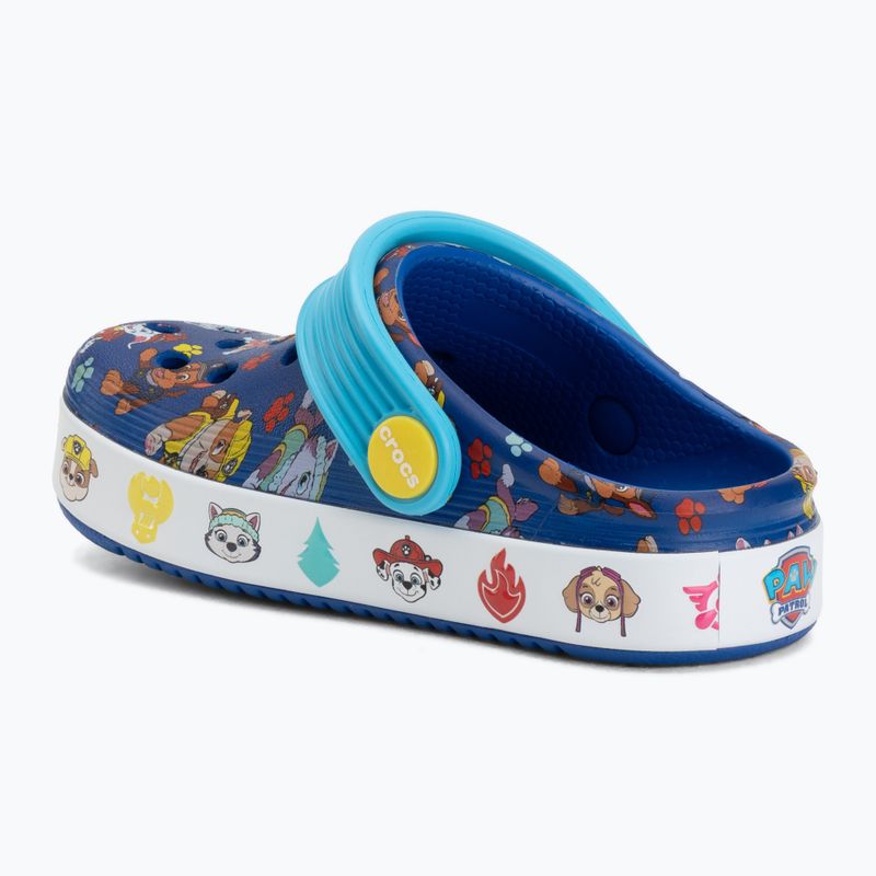 Klapki dziecięce Crocs Paw Patrol Off Court Clog blue 4
