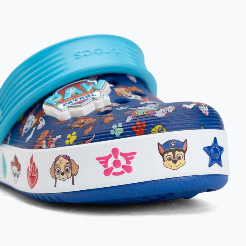 Klapki dziecięce Crocs Paw Patrol Off Court Clog blue 8