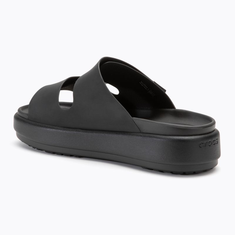 Klapki Crocs Brooklyn Luxe black 3