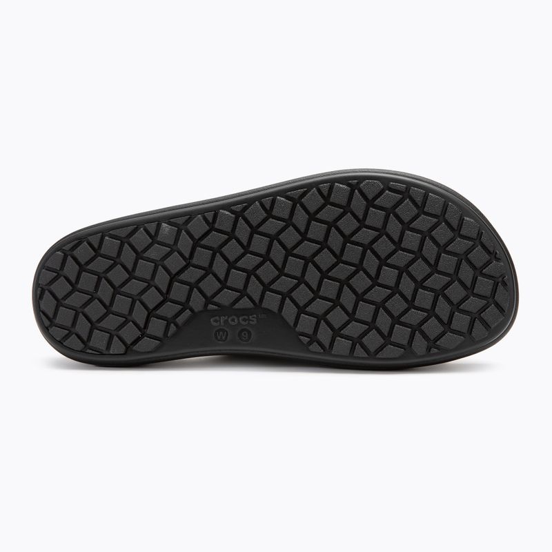 Klapki Crocs Brooklyn Luxe black 4