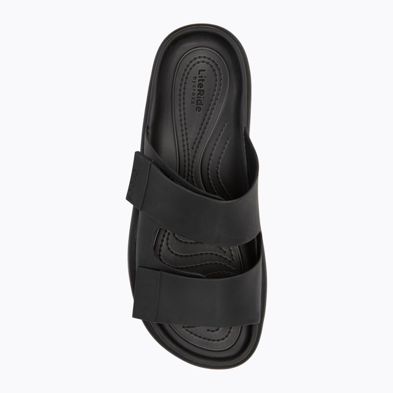 Klapki Crocs Brooklyn Luxe black 5