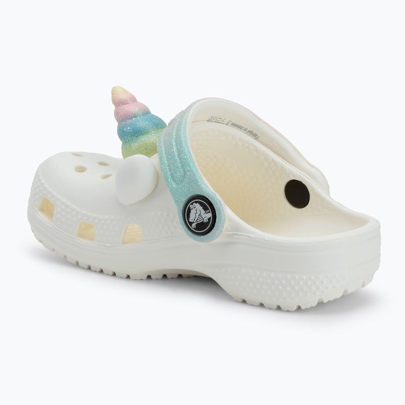 Klapki dziecięce Crocs Classic IAM Rainbow Unicorn CgT chalk 4