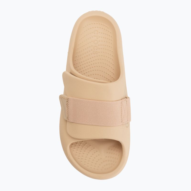 Klapki Crocs Mellow Luxe Recovery Slide Shitake 5