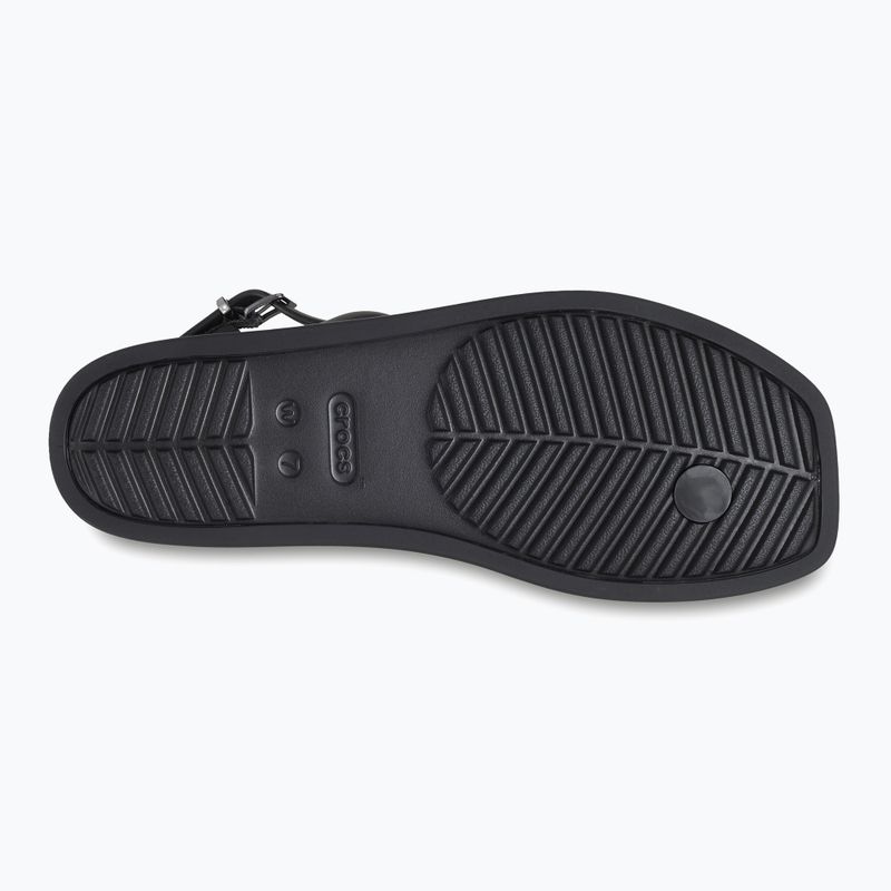 Sandały damskie Crocs Miami Thong Flip black 9