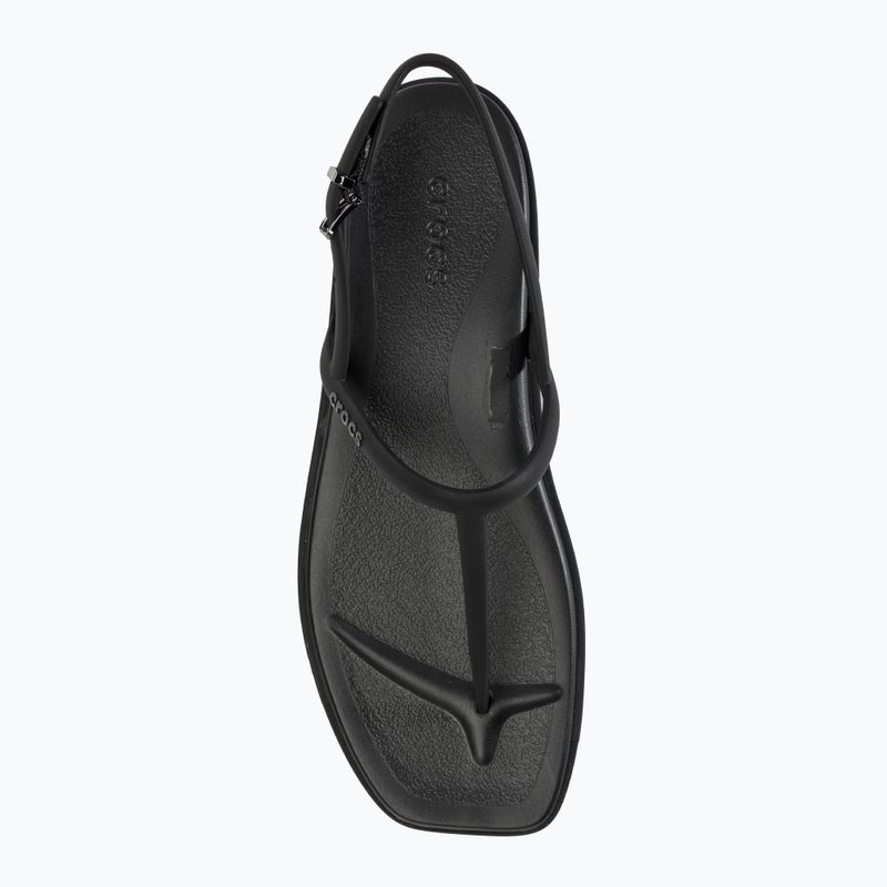 Sandały damskie Crocs Miami Thong Flip black 5