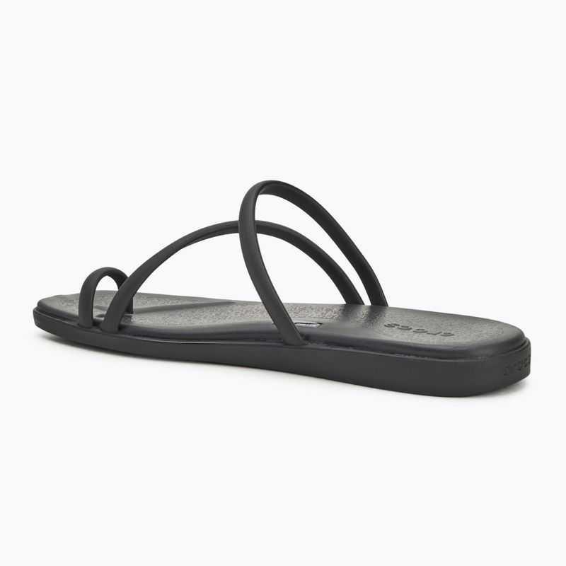 Klapki damskie Crocs Miami Toe Loop Sandal black 3