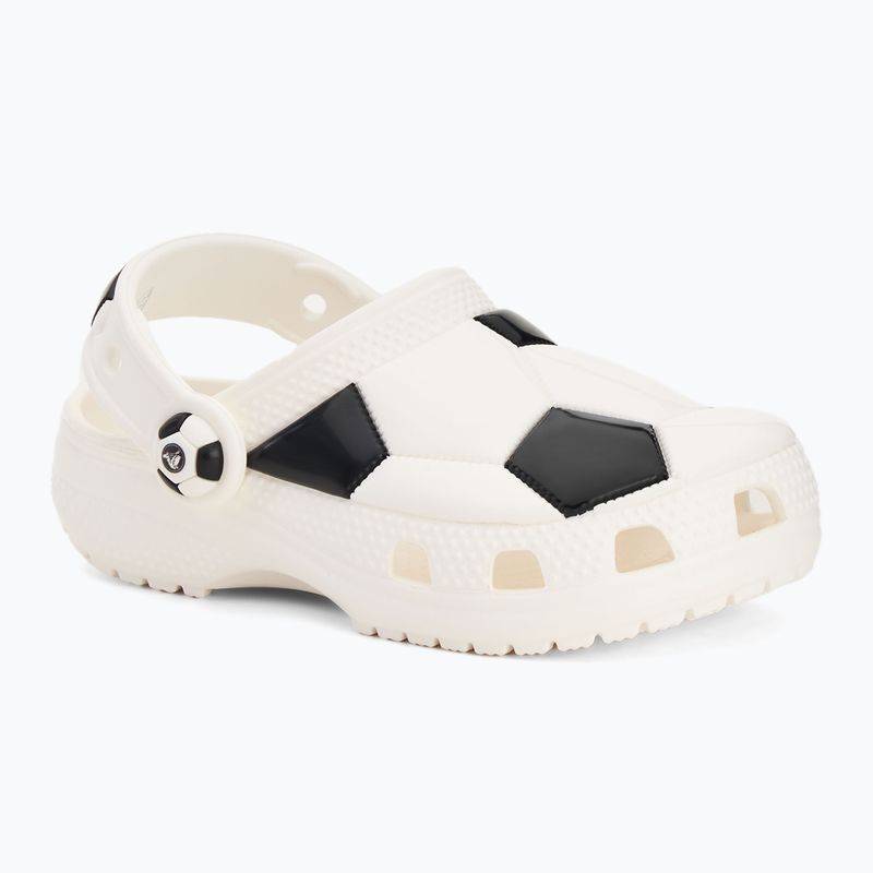 Klapki dziecięce Crocs Classic Soccer Ball Clog Kids Toddler white/black 2