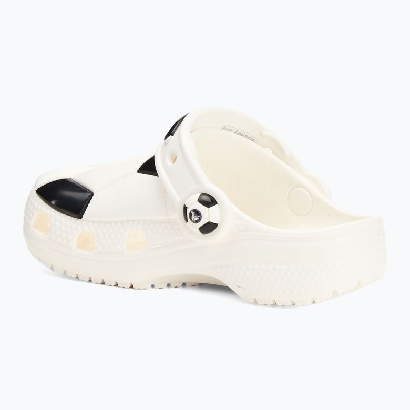 Klapki dziecięce Crocs Classic Soccer Ball Clog Kids Toddler white/black 4