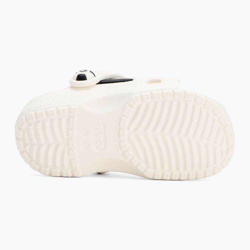 Klapki dziecięce Crocs Classic Soccer Ball Clog Kids Toddler white/black 5