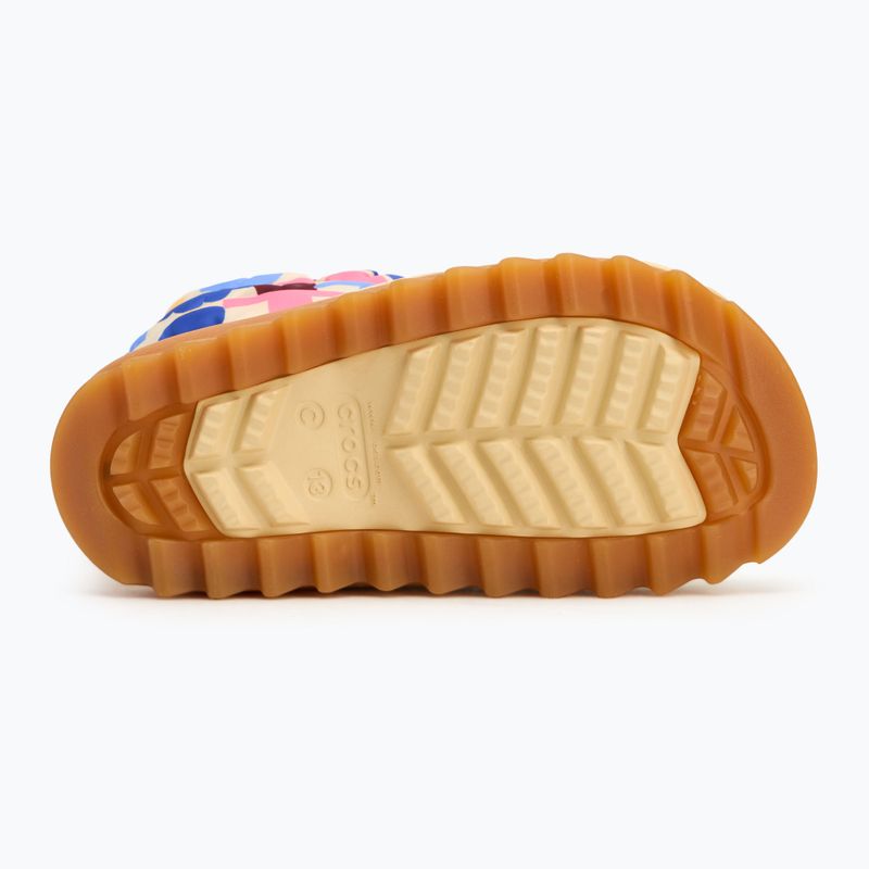 Śniegowce dziecięce Crocs Classic Neo Puff Geo Shapes Boot Kids shitake/multi 4