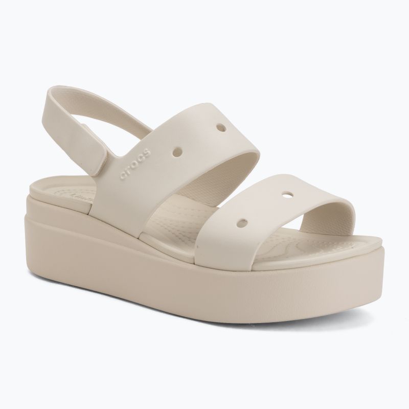 Sandały damskie Crocs Broklyn 4U stucco
