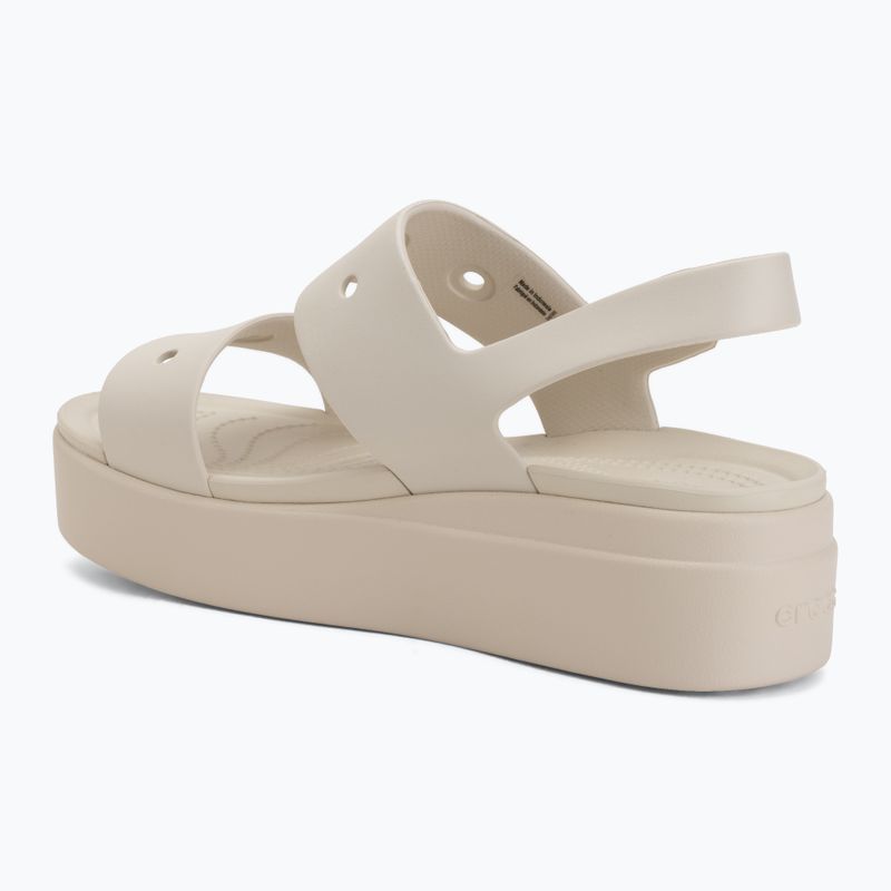 Sandały damskie Crocs Broklyn 4U stucco 3