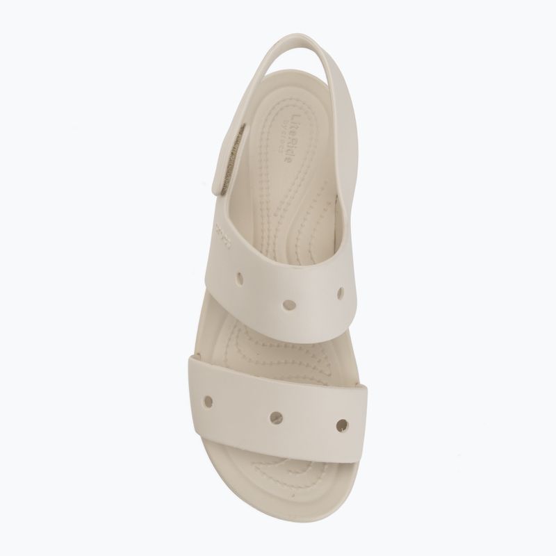 Sandały damskie Crocs Broklyn 4U stucco 5