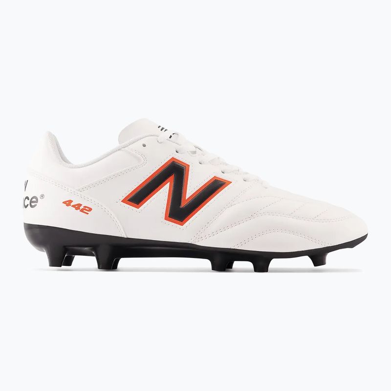 Buty piłkarskie męskie New Balance 442's Academy V2 FG white/black 11