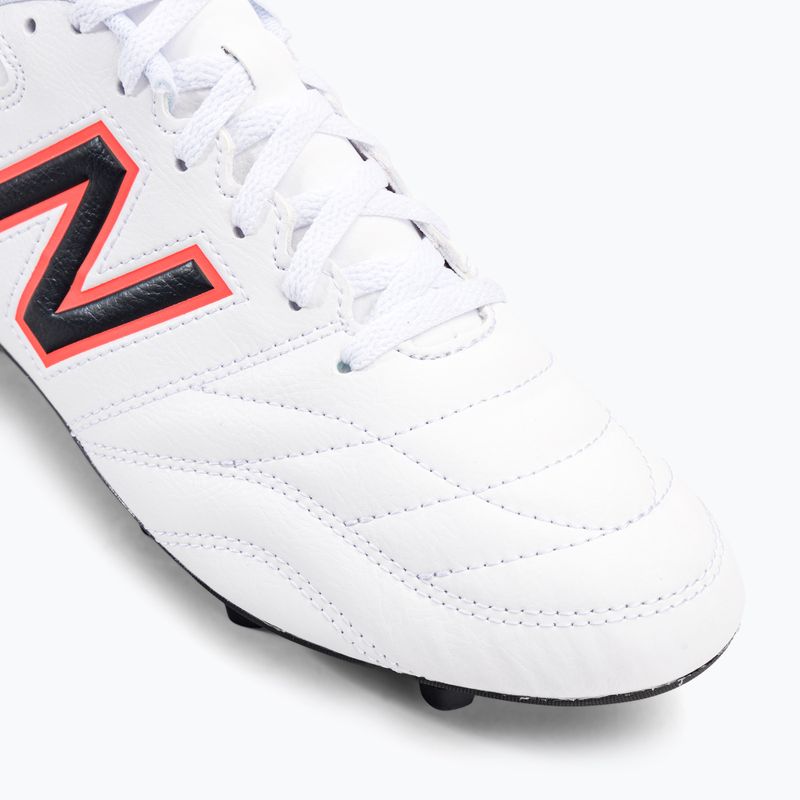 Buty piłkarskie męskie New Balance 442's Academy V2 FG white/black 7