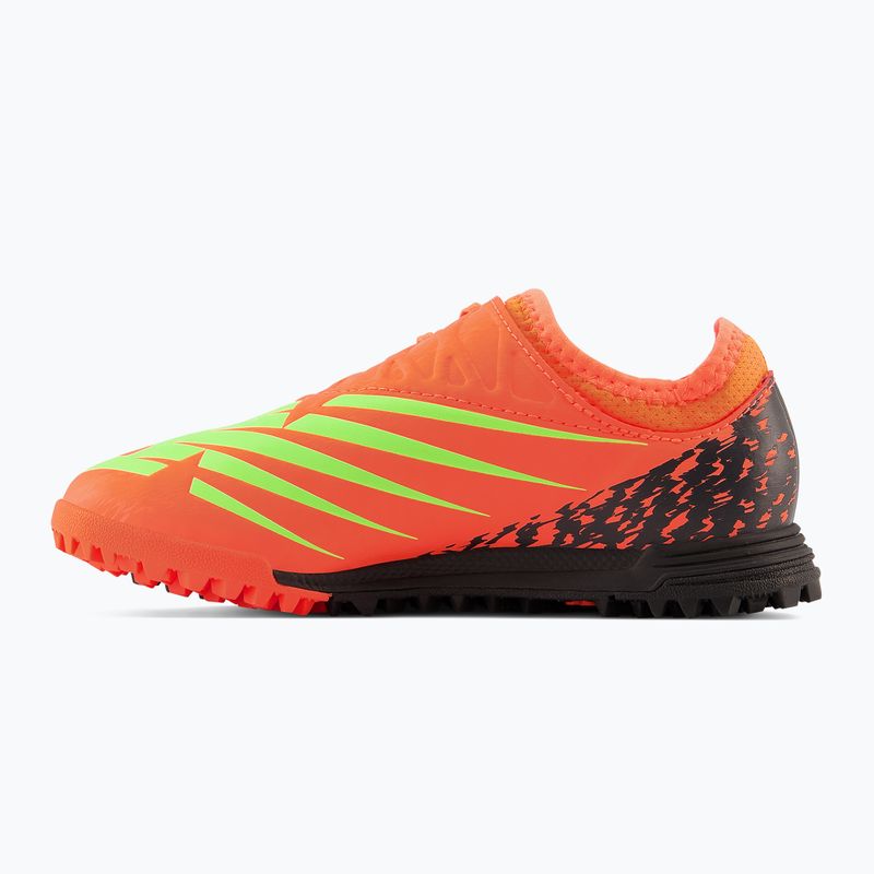 Buty piłkarskie dziecięce New Balance Furon v7 Dispatch JNR TF neon dragonfly 12