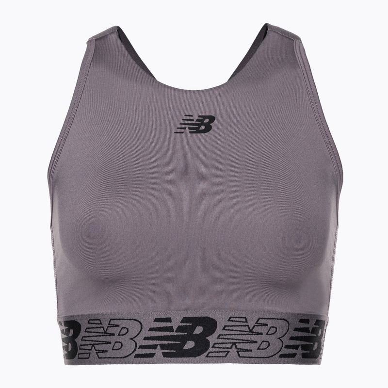 Biustonosz treningowy New Balance Relentless Crop Bra zinc 6