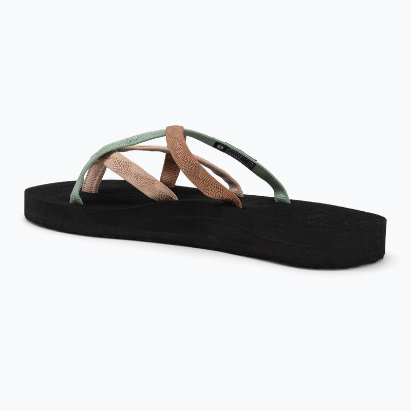 Klapki damskie Teva Olowahu mixed b maple sugar multi 3