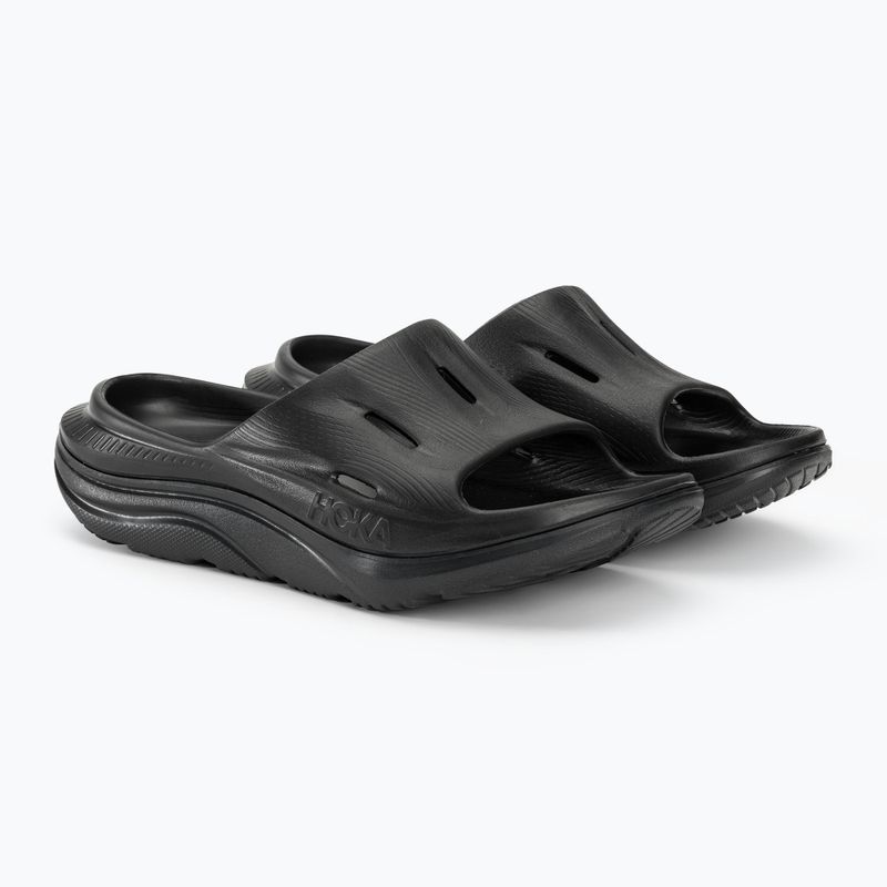 Klapki HOKA Ora Recovery Slide 3 black/black 5