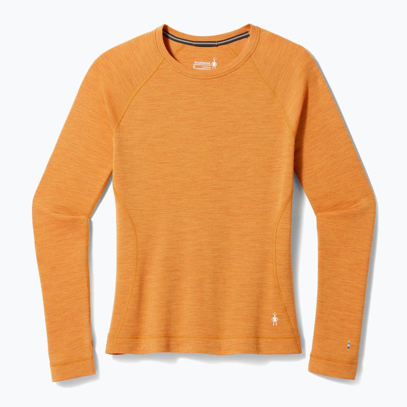 Bluza termoaktywna damska Smartwool Merino 250 Baselayer Crew Boxed marmalade heather 6