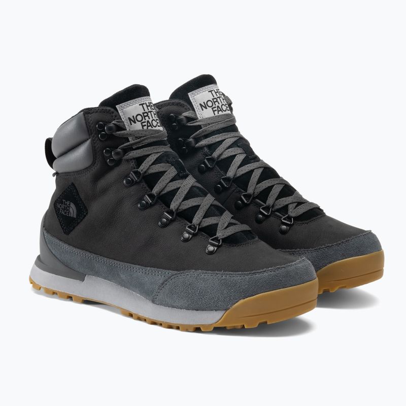 Buty męskie The North Face Back To Berkeley IV Leather WP black/asphalt grey 4